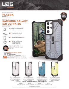 Ốp UAG Plasma Galaxy S21 Ultra (chính hãng)